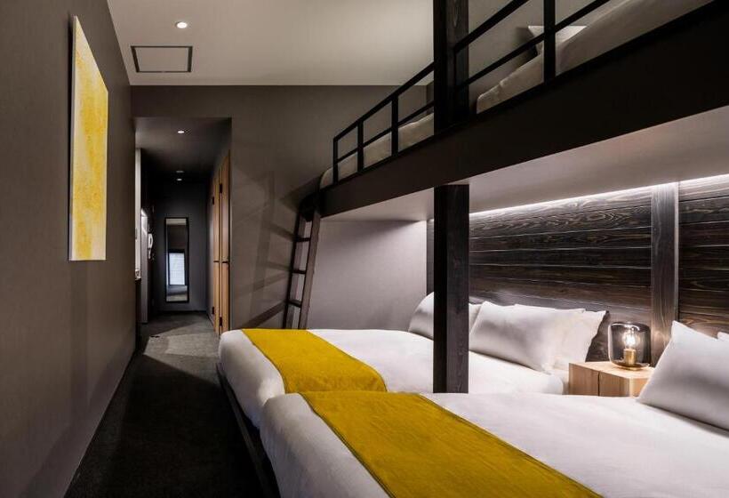 חדר דלוקס לארבעה, The Machiya Hotel Takayama