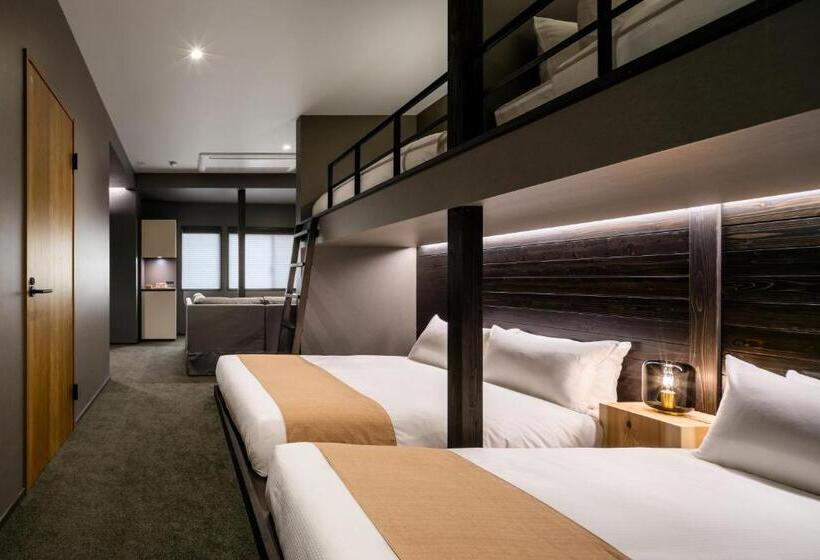 חדר דלוקס לארבעה, The Machiya Hotel Takayama