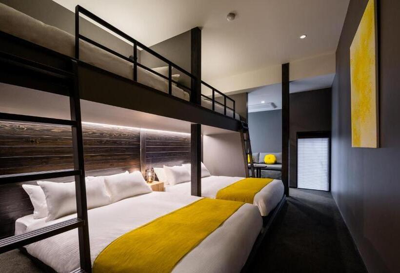 חדר דלוקס לארבעה, The Machiya Hotel Takayama