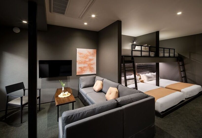 חדר דלוקס לארבעה, The Machiya Hotel Takayama