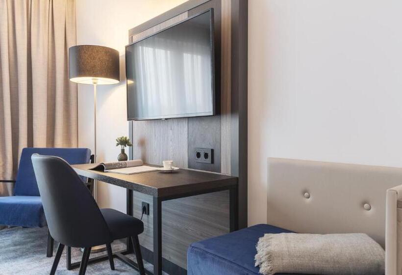 침실 1개 아파트, Acora Augsburg Living The City