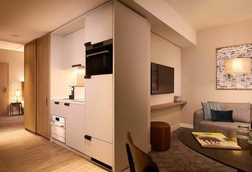 １ベッドルームアパートメント, Adina Apartment Hotel Munich