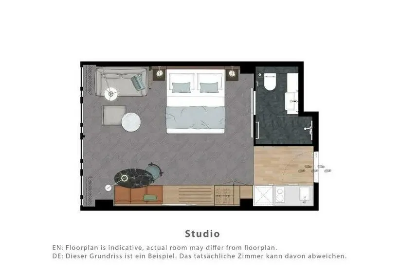 スーペリアスタジオ, Adina Apartment Hotel Munich