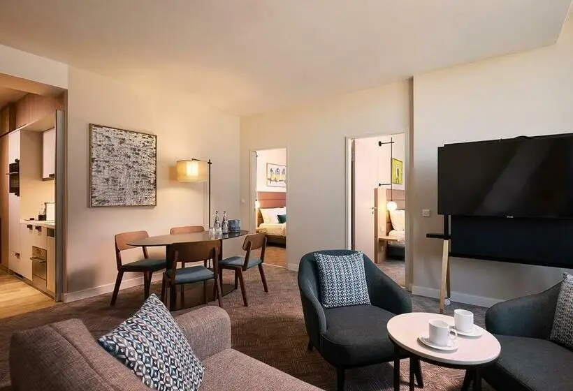 プレミアム２ベッドルームアパート, Adina Apartment Hotel Munich