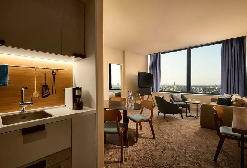 プレミアム２ベッドルームアパート, Adina Apartment Hotel Munich