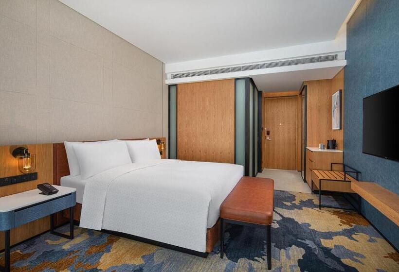 Quarto Deluxe Cama King, Four Points By Sheraton Shanghai Jiading