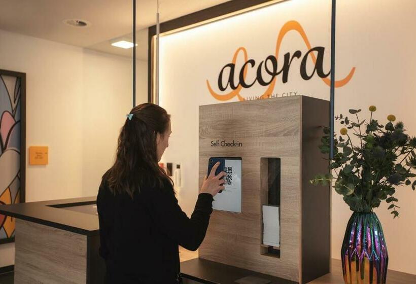 침실 1개 아파트, Acora Augsburg Living The City