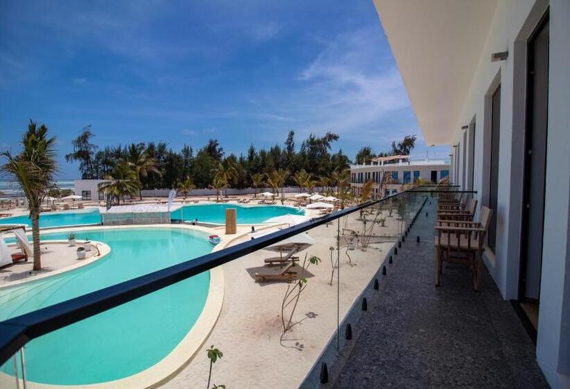 オーシャンビューデラックスルームバルコニー付き, The One Resort Zanzibar
