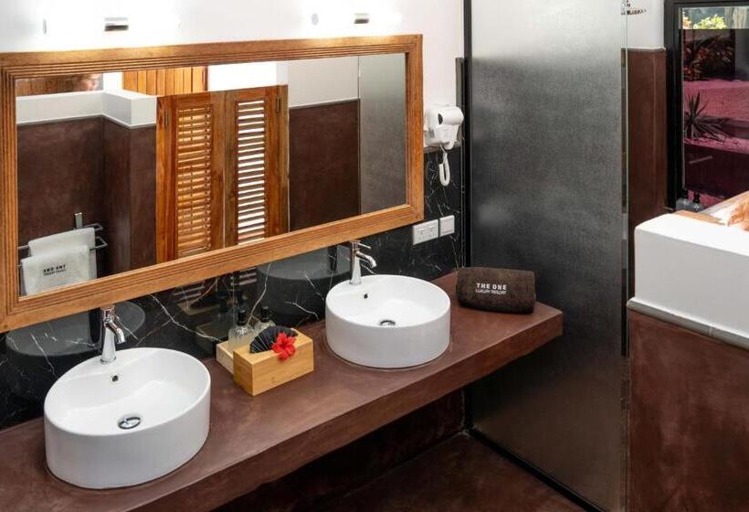 オーシャンビューデラックスルームバルコニー付き, The One Resort Zanzibar