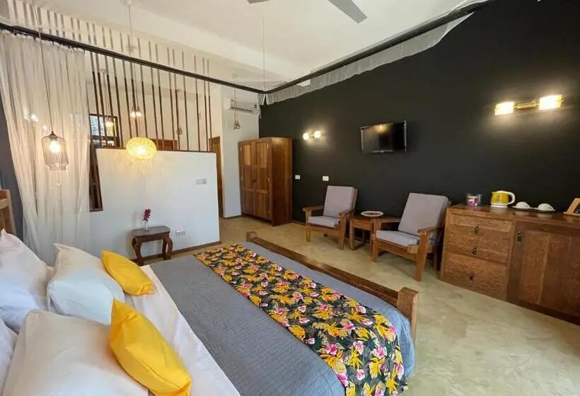 オーシャンビューデラックスルームバルコニー付き, The One Resort Zanzibar