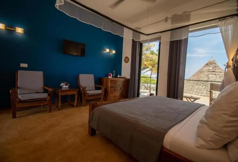 オーシャンビューデラックスルームバルコニー付き, The One Resort Zanzibar