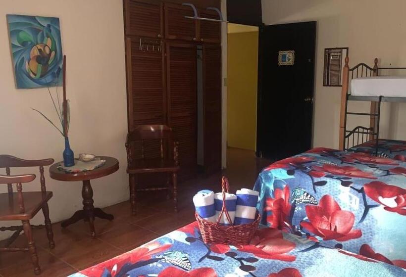 غرفة قياسية ثلاثية حمام مشترك, Hostal Familiar Villa Nome