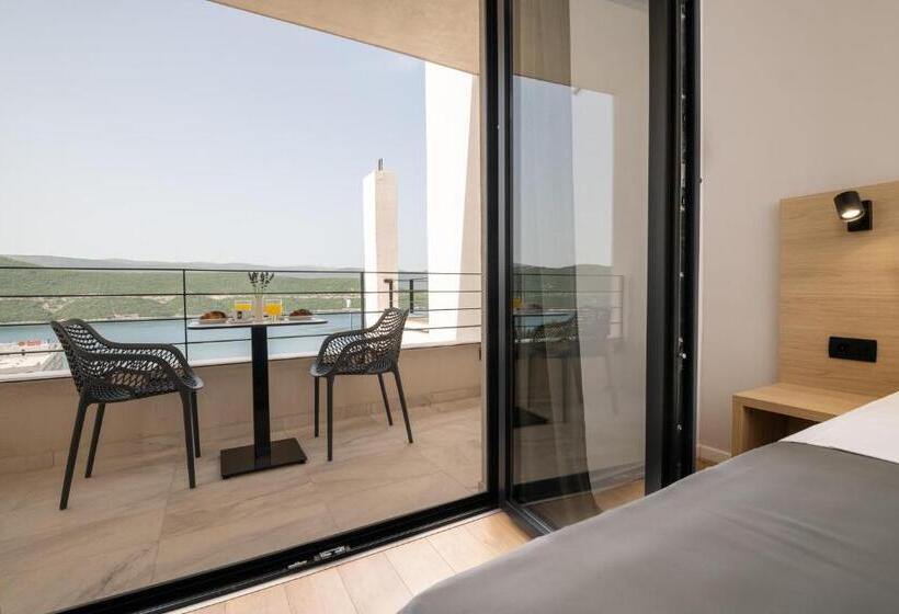 اتاق استاندارد با بالکن و چشم‌انداز دریا, Villa Catalpa