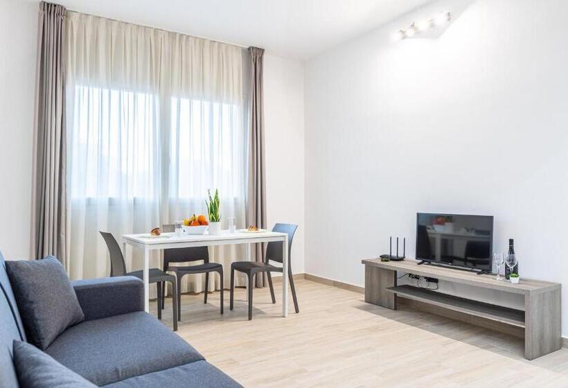 带1个卧室的豪华公寓, Solemar Sicilia   Multi Suite