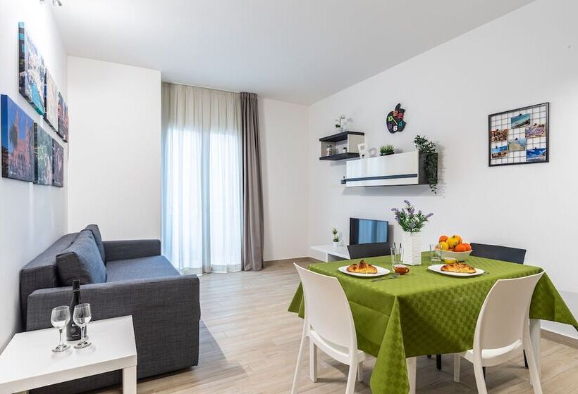 带1个卧室的高级公寓, Solemar Sicilia   Multi Suite