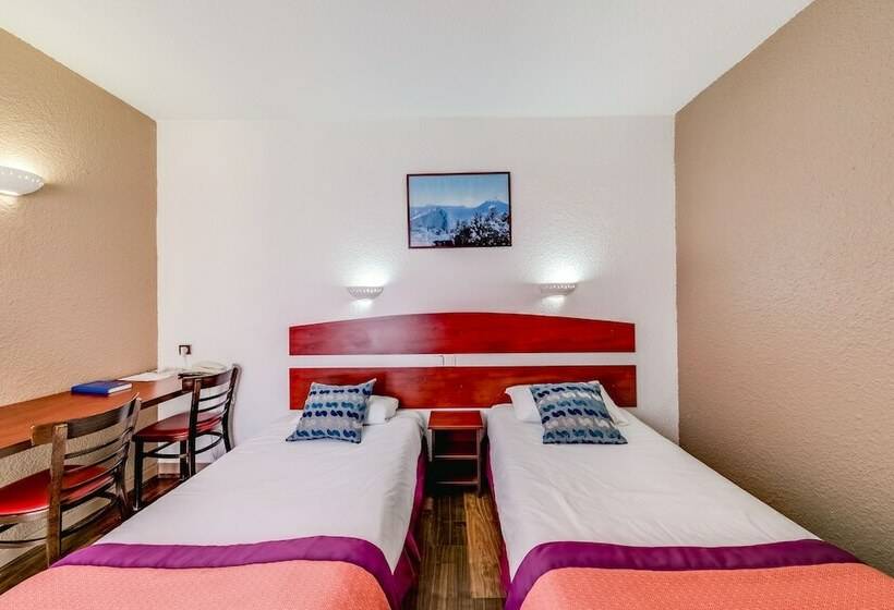 חדר סטנדרט יחיד, Abbatiale Hotel Grenoble Centre