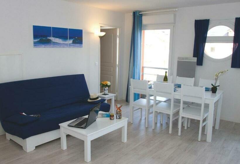 带阳台两卧公寓, Adonis Grandcamp  Residence Les Isles De Sola