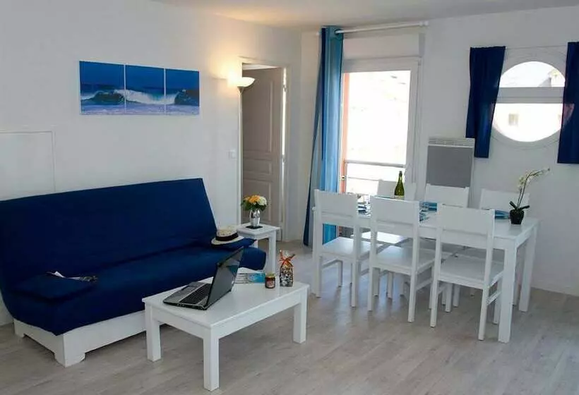バルコニー付2ベッドルームアパートメント, Adonis Grandcamp Residence Les Isles De Sola