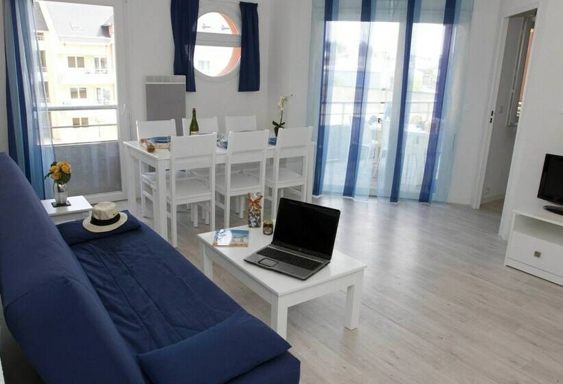 带1个卧室的带阳台的公寓, Adonis Grandcamp  Residence Les Isles De Sola