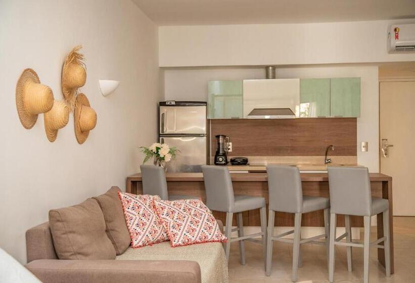 Студио Superior Вид на Бассейн, Enjoy Jeri Praia