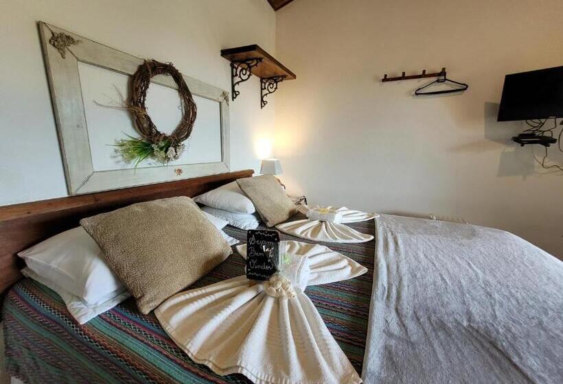 套房带泳池景, Pousada Sitio Da Terra E Arte