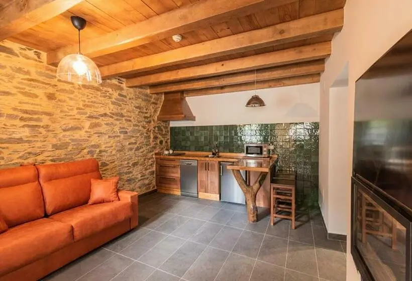 １ベッドルームのスーペリアアパートメント, Apartamentos Rurales Casa Llongo