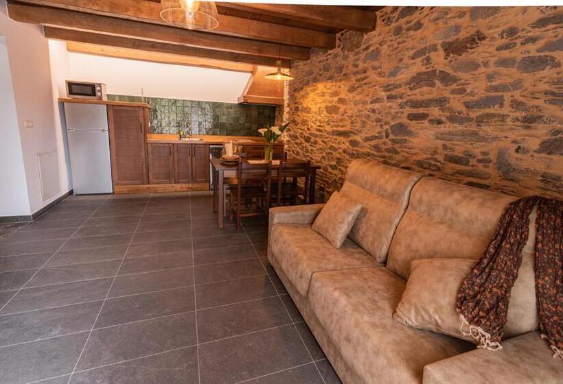 带1个卧室的高级公寓, Apartamentos Rurales Casa Llongo