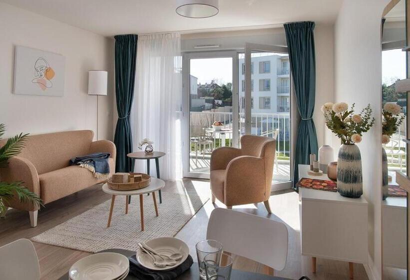 带2个卧室的公寓, Domitys La Serpentine