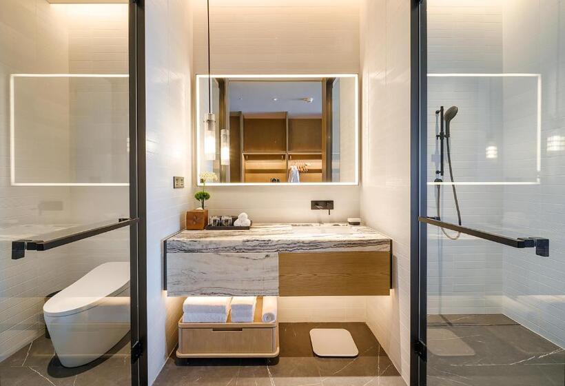 חדר סטנדרט נוף לאגם, Mumian Chengdu Dongan Lake