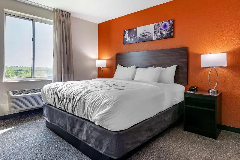 キングサイズベッドのスイートルーム, Sleep Inn & Suites Lancasterplatteville