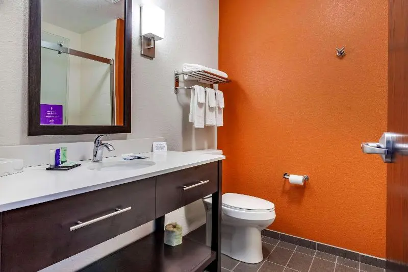 身障者適用キングサイズベッドルーム, Sleep Inn & Suites Lancasterplatteville