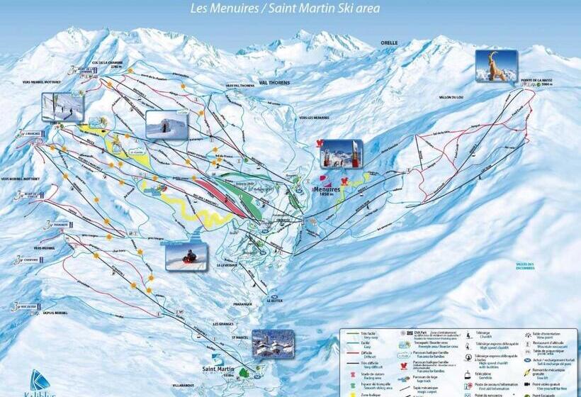 شقة غرفة واحدة ذات إطلالة, Résidence Lac Du Lou   Les Ménuires