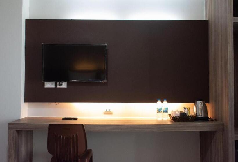 디럭스 룸, โรงแรมดับเบิ้ลดี ปากเกร็ด Double D