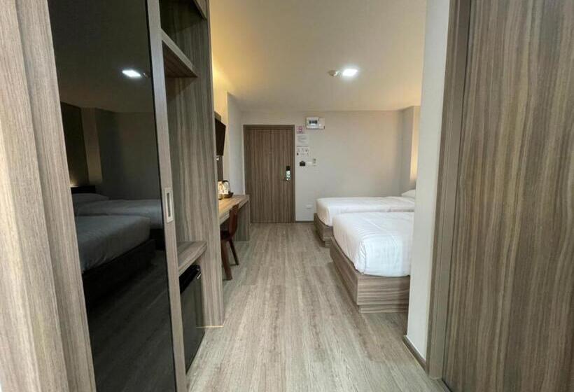 디럭스 룸, โรงแรมดับเบิ้ลดี ปากเกร็ด Double D