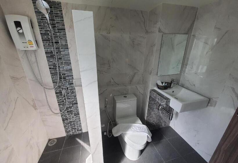 디럭스 룸, โรงแรมดับเบิ้ลดี ปากเกร็ด Double D