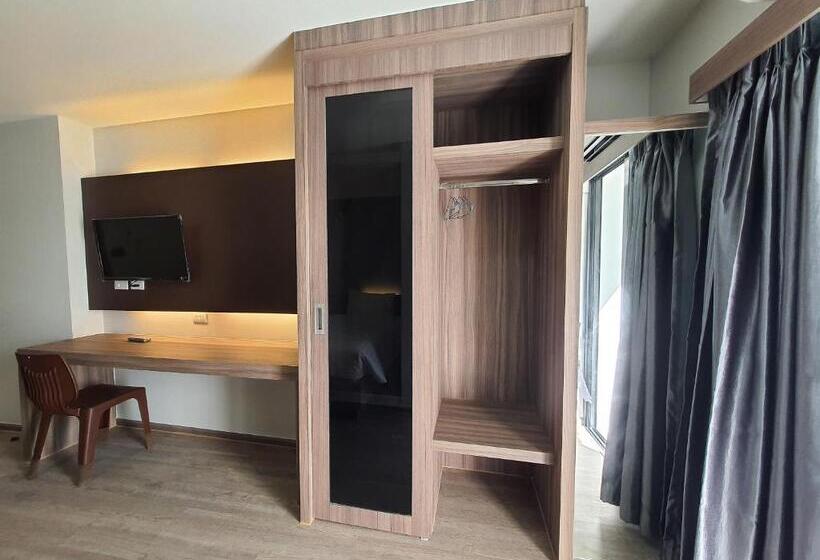 디럭스 룸, โรงแรมดับเบิ้ลดี ปากเกร็ด Double D