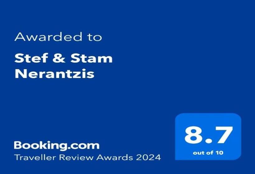 豪华海景房带阳台, Stef & Stam Nerantzis