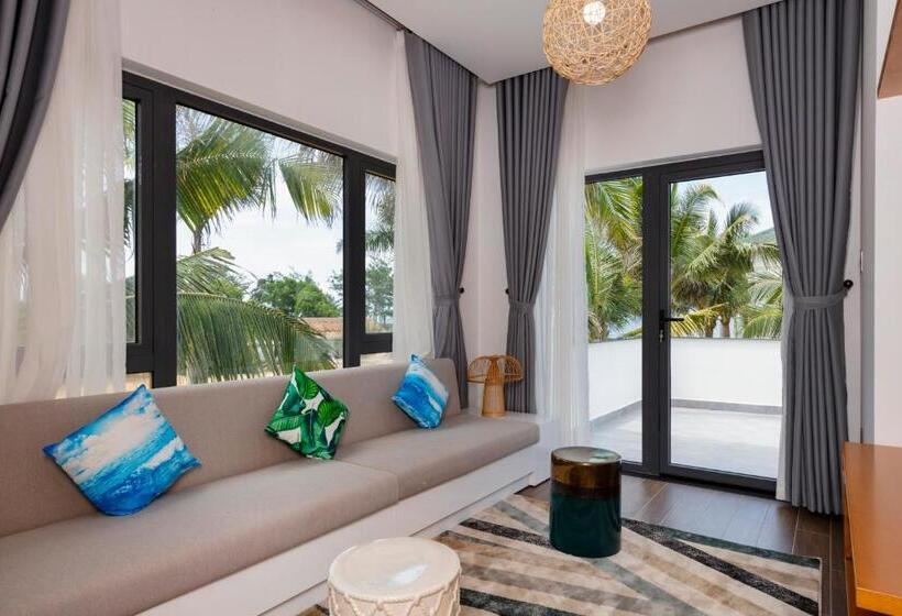 ویلای 3 خوابه با چشم‌انداز باغ, Le Palmier Ho Tram Resort