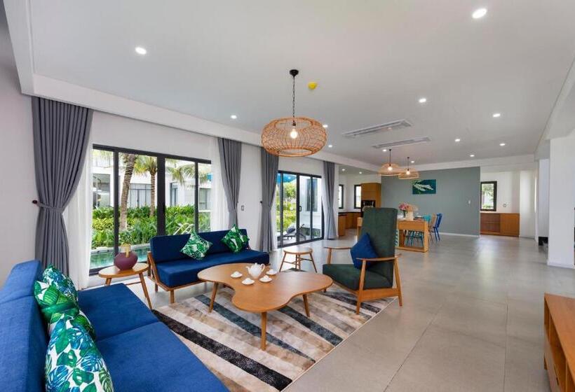 ویلای 3 خوابه با چشمانداز باغ, Le Palmier Ho Tram Resort