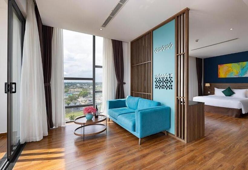 اتاق سوپریور با چشم‌انداز باغ, Le Palmier Ho Tram Resort