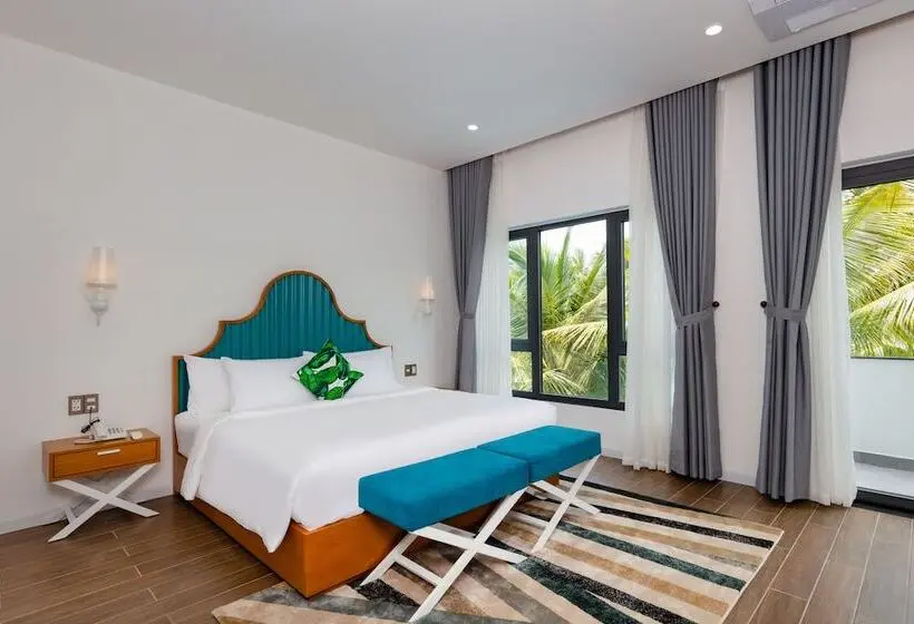 ویلای 3 خوابه با چشم‌انداز باغ, Le Palmier Ho Tram Resort