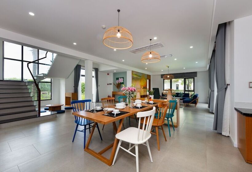 ویلای 3 خوابه با چشمانداز باغ, Le Palmier Ho Tram Resort