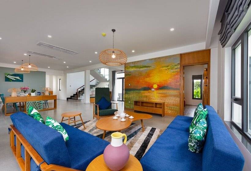 ویلای 3 خوابه با چشمانداز باغ, Le Palmier Ho Tram Resort