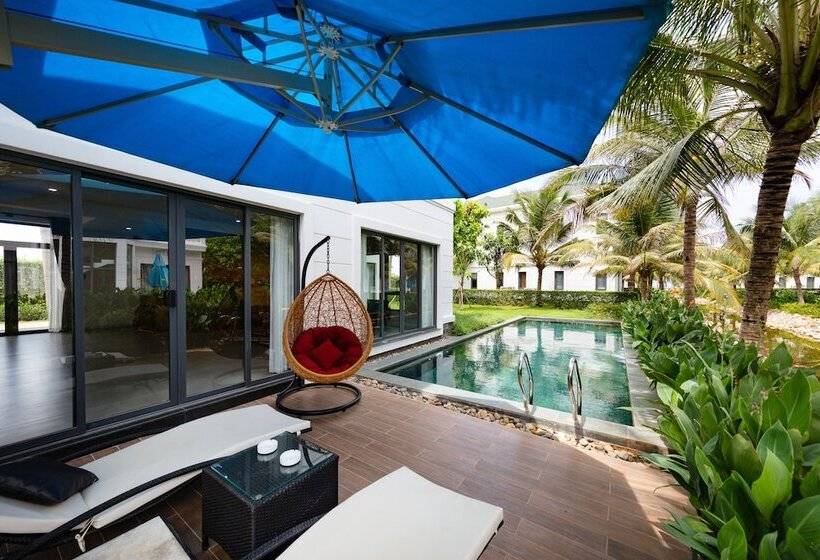 ویلای 3 خوابه با چشمانداز باغ, Le Palmier Ho Tram Resort