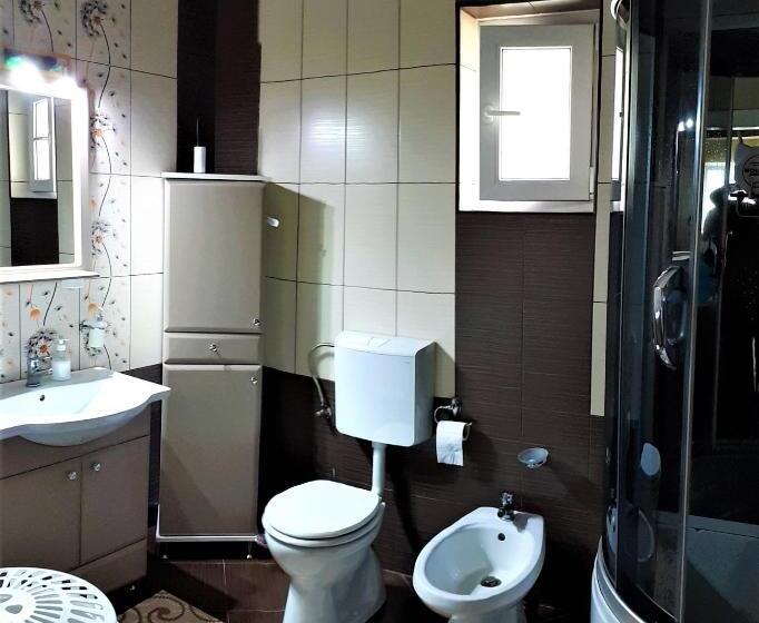 חדר סטנדרט טריפל חדר רחצה חיצוני, Casa Maria Transalpina