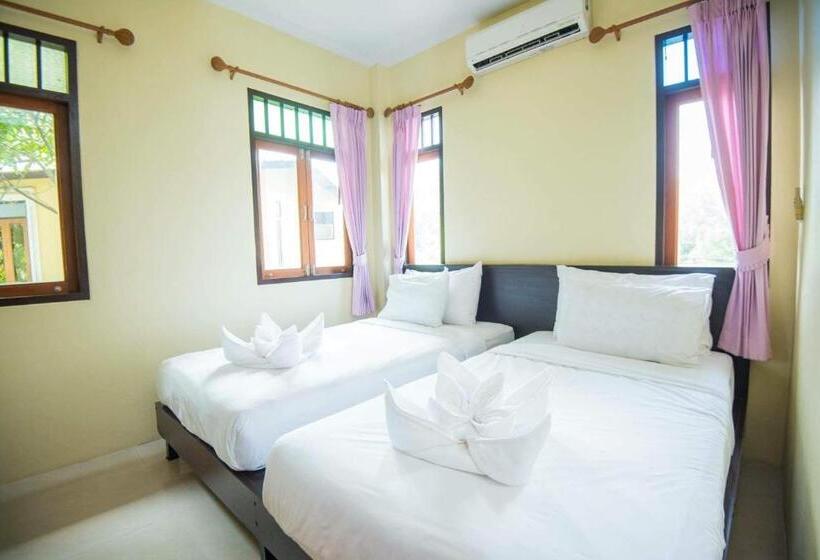 침실 4개 주택, Baan Talay See Cream Resort