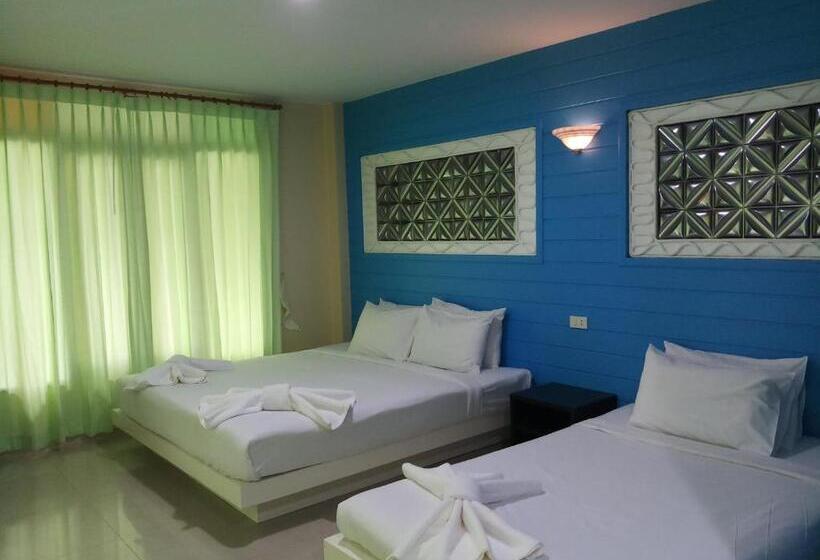 1间卧室的房子, Baan Talay See Cream Resort