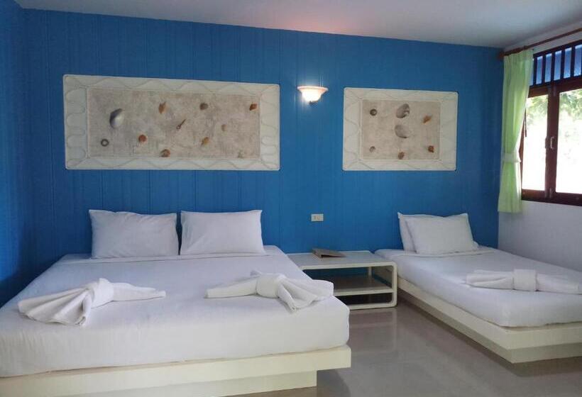 1间卧室的房子, Baan Talay See Cream Resort