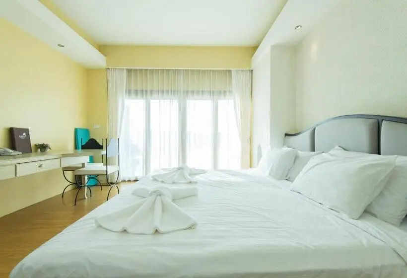 デラックスルーム, Baan Talay See Cream Resort