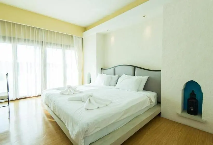 デラックスルーム, Baan Talay See Cream Resort